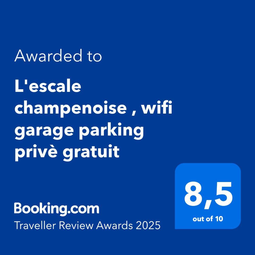 L'Escale Champenoise , Wifi Garage Parking Prive Gratuit Apartment Chalons en Champagne Ngoại thất bức ảnh